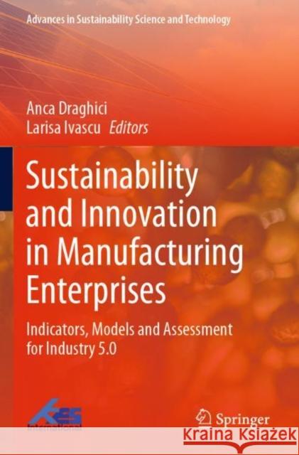 Sustainability and Innovation in Manufacturing Enterprises: Indicators, Models and Assessment for Industry 5.0 Anca Draghici Larisa Ivascu 9789811673672 Springer - książka