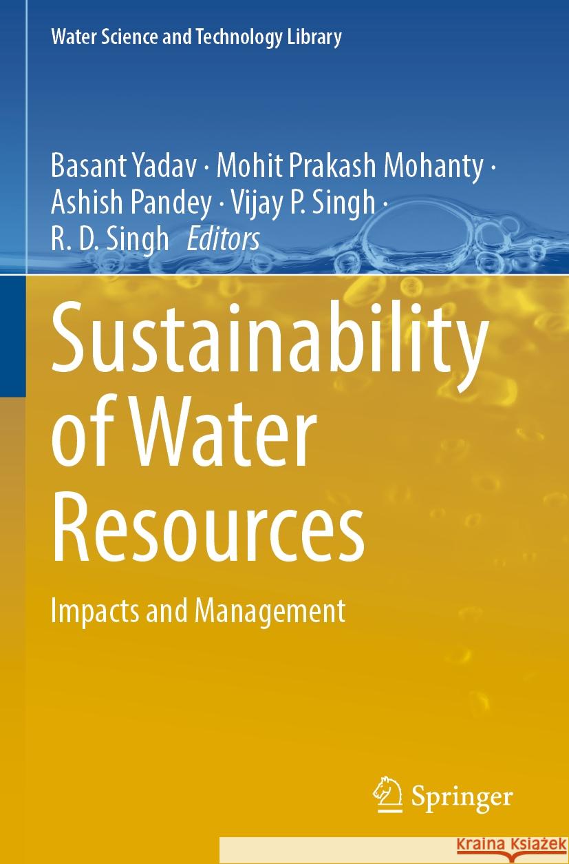 Sustainability of Water Resources  9783031134692 Springer International Publishing - książka