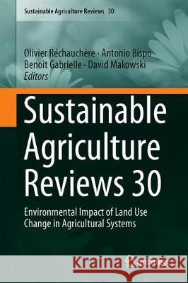 Sustainable Agriculture Reviews 30: Environmental Impact of Land Use Change in Agricultural Systems Réchauchère, Olivier 9783319962887 Springer - książka