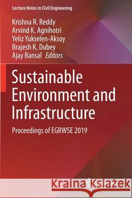 Sustainable Environment and Infrastructure: Proceedings of Egrwse 2019 Reddy, Krishna R. 9783030513566 Springer - książka