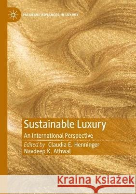 Sustainable Luxury 9783031069307 Springer International Publishing - książka