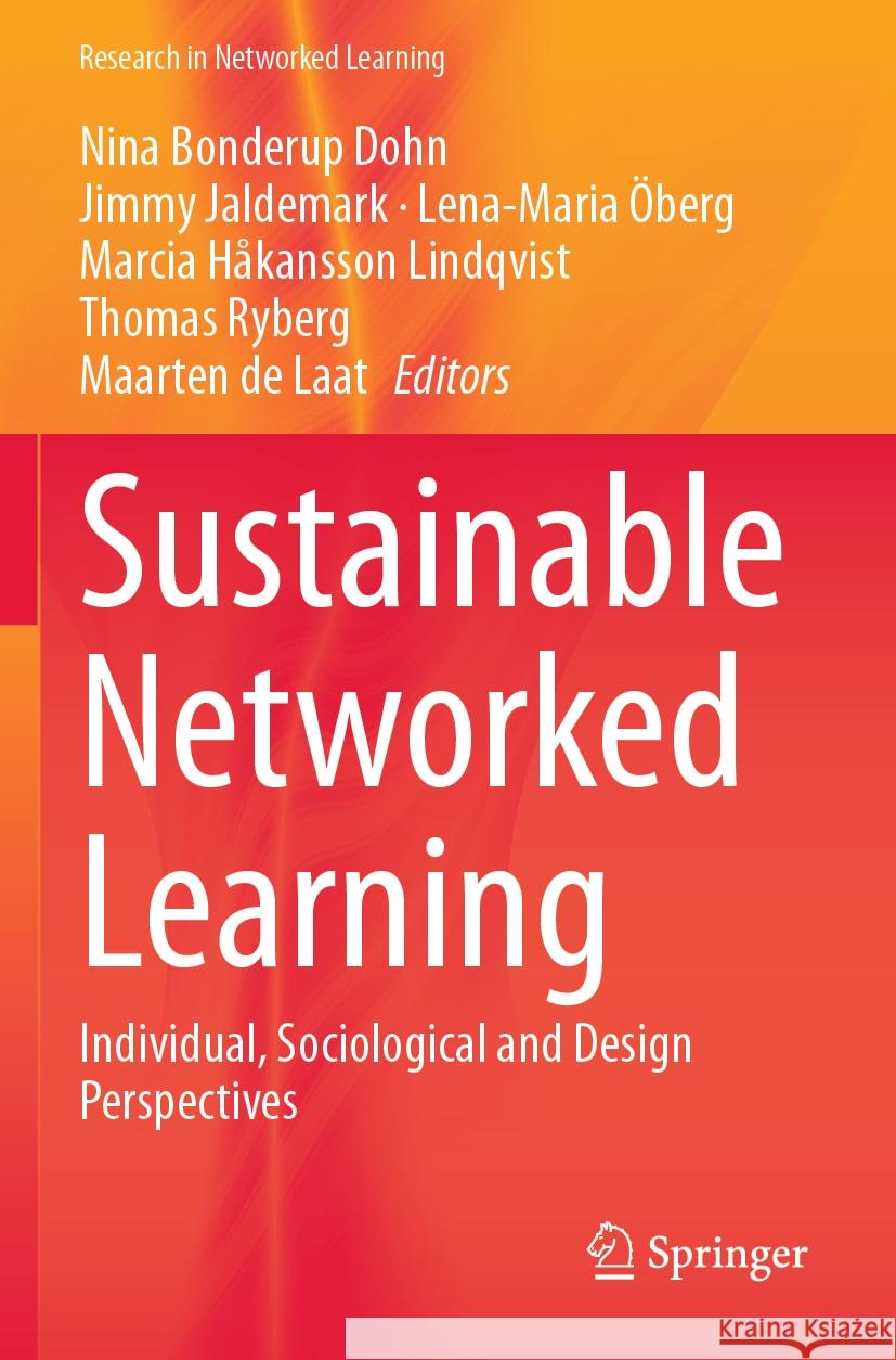 Sustainable Networked Learning  9783031427206 Springer Nature Switzerland - książka