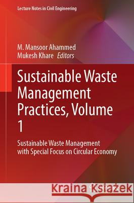 Sustainable Waste Management Practices, Volume 1  9789819514373 Springer - książka