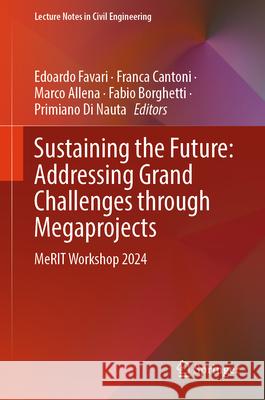 Sustaining the Future: Addressing Grand Challenges Through Megaprojects: Merit Workshop 2024 Edoardo Favari Franca Cantoni Marco Allena 9783031927966 Springer - książka