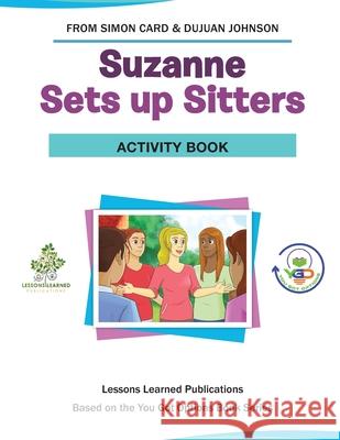 Suzanne Sets Up Sitters Activity Book Card Simon Card 9798538246342 Independently published - książka