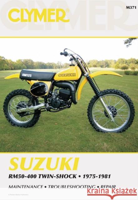 Suzuki Rm50-400 Twin-Shock 75-81 Clymer                                   David Sales 9780892871964 Clymer Publishing - książka