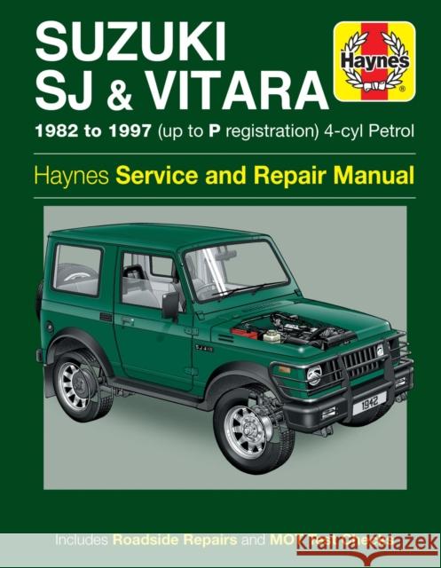 Suzuki SJ Series, Samurai & Vitara (4-cyl) Petrol (82 - 97) Haynes Repair Manual Haynes Publishing 9780857339928 Haynes Publishing Group - książka