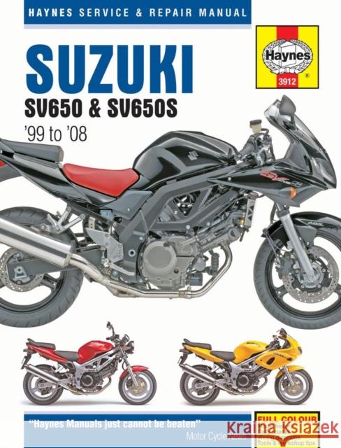Suzuki Sv650 & Sv650S: 99-08 Haynes Publishing 9781785210419 Haynes Publishing Group - książka
