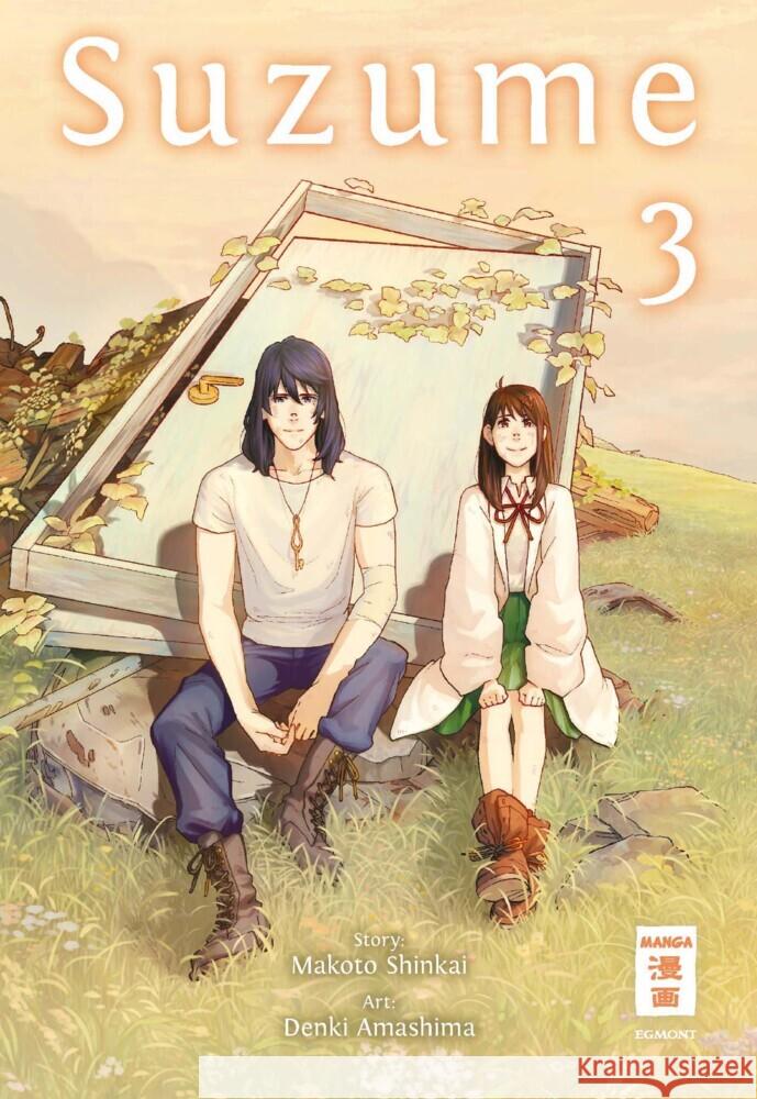 Suzume 03 Shinkai, Makoto, Amashima, Denki 9783755504764 Egmont Manga - książka