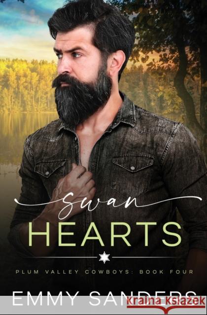 Swan Hearts (Plum Valley Cowboys Book 4) Emmy Sanders   9798986448343 Emmy Sanders - książka