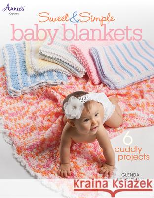 Sweet & Simple Baby Blankets Glenda Winkleman 9781596357846  - książka