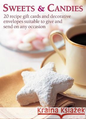 Sweets and Candies Card Box: 20 Notecards and Envelopes Anness 9780754819974 ANNESS PUBLISHING - książka