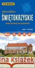 Świętokrzyskie mapa atrakcji turystycznych praca zbiorowa 9788381846202 Compass - książka