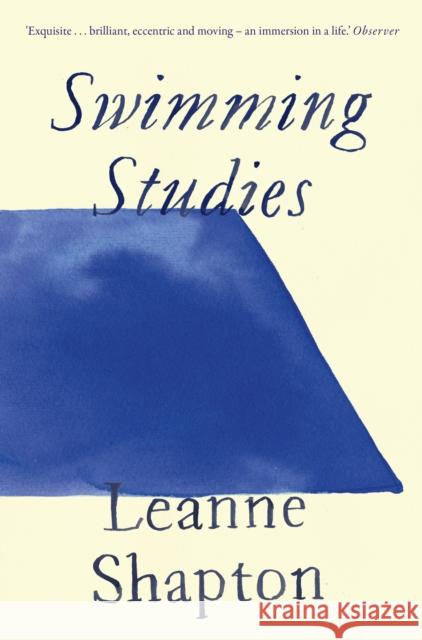 Swimming Studies Leanne Shapton 9781917092272 Daunt Books - książka