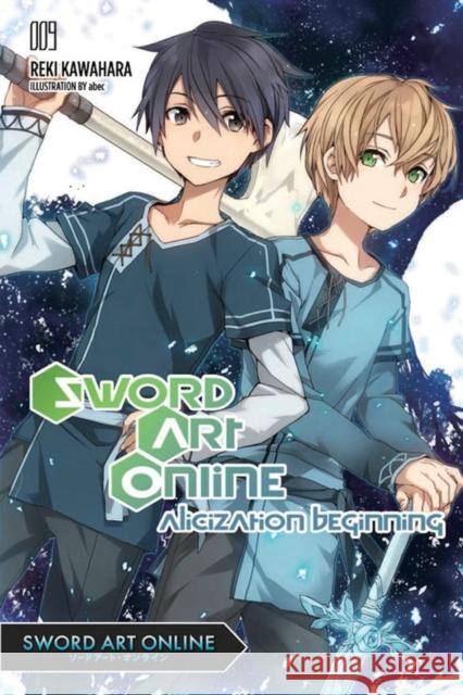 Sword Art Online 9 (light novel): Alicization Beginning Reki Kawahara 9780316390422 Yen on - książka