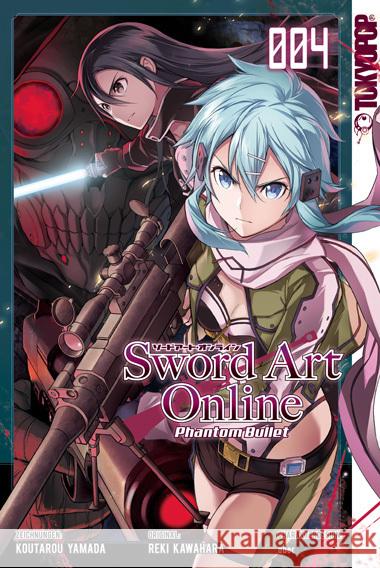 Sword Art Online - Phantom Bullet 04 Kawahara, Reki, Yamada, Koutarou, Abec 9783842089891 Tokyopop - książka