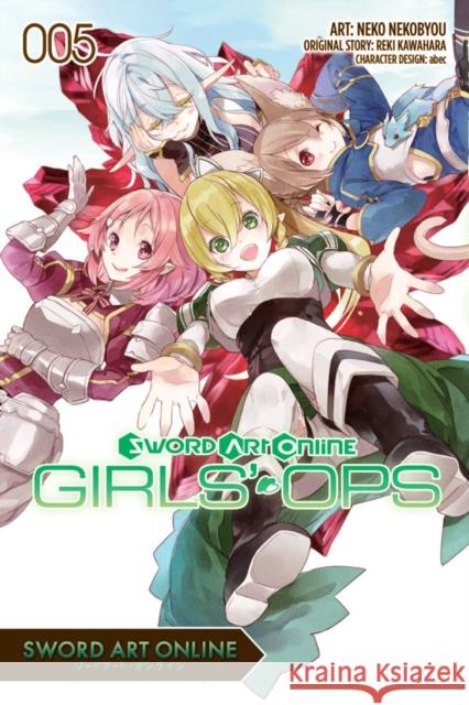 Sword Art Online: Girls' Ops, Vol. 5 Reki Kawahara Neko Nekobyou 9781975303754 Yen Press - książka