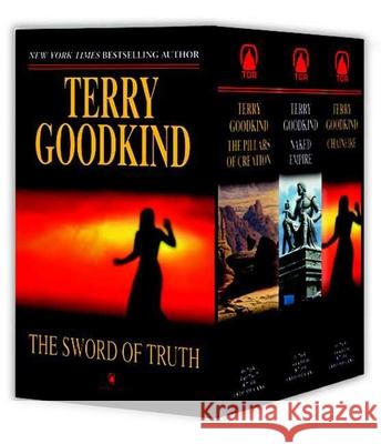 Sword of Truth, Boxed Set III, Books 7-9: The Pillars of Creation, Naked Empire, Chainfire Terry Goodkind 9780765356857 Tor Books - książka