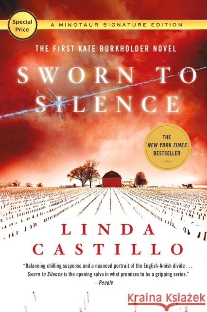 Sworn to Silence: The First Kate Burkholder Novel Linda Castillo 9781250161635 Minotaur Books - książka