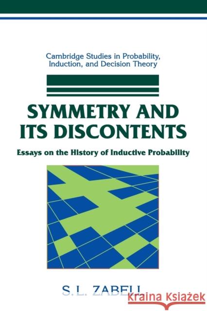 Symmetry and its Discontents Zabell, S. L. 9780521449120 Cambridge University Press - książka