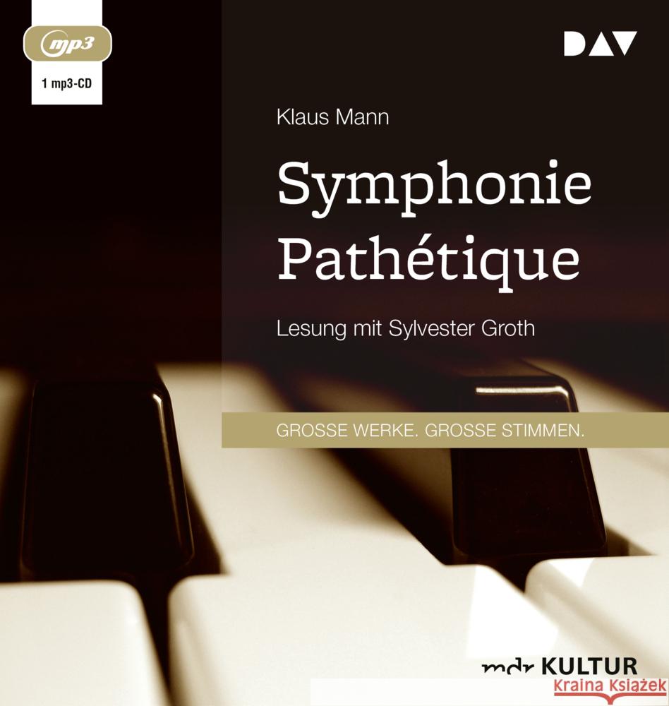 Symphonie Pathétique. Ein Tschaikowsky-Roman, 1 Audio-CD, 1 MP3 Mann, Klaus 9783742434722 Der Audio Verlag, DAV - książka