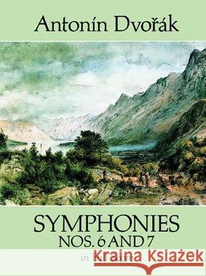 Symphonies Nos.6 And 7 Antonin Dvorak 9780486280264 Dover Publications Inc. - książka