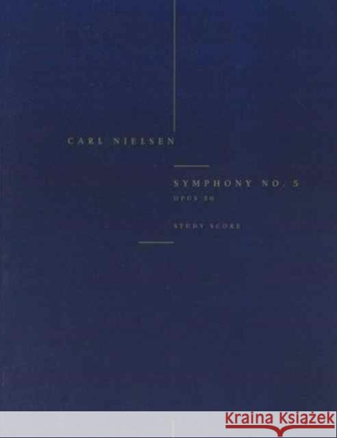 Symphony No.5 Op.50  9788759811467 Wilhelm Hansen - książka