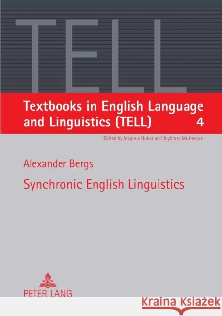 Synchronic English Linguistics  9783631561751 Peter Lang GmbH - książka