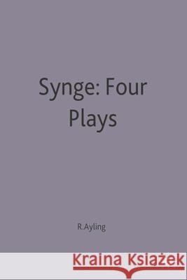 Synge: Four Plays  9780333423844 PALGRAVE MACMILLAN - książka