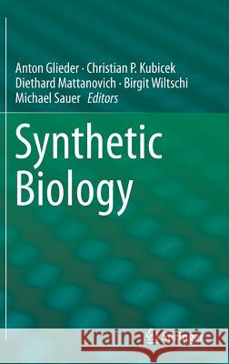 Synthetic Biology Anton Glieder Christian P. Kubicek Diethard Mattanovich 9783319227078 Springer - książka