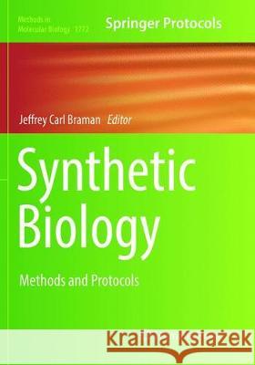 Synthetic Biology: Methods and Protocols Braman, Jeffrey Carl 9781493992874 Humana Press - książka