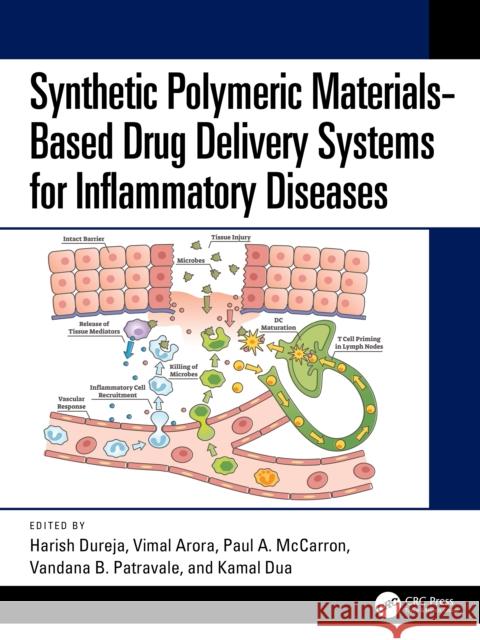 Synthetic Polymeric Materials Based Drug Delivery Systems for Inflammatory Diseases Harish Dureja Vimal Arora Paul A. McCarron 9781032761756 CRC Press - książka