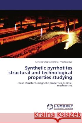 Synthetic pyrrhotites structural and technological properties studying Chepushtanova - Vasilevskaya, Tatyana 9783845478937 LAP Lambert Academic Publishing - książka