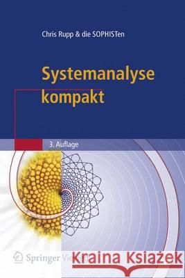 Systemanalyse Kompakt Sophist Gmbh 9783642354458 Springer Vieweg - książka