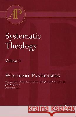 Systematic Theology Wolfhart Pannenberg 9780567081780 T. & T. Clark Publishers - książka