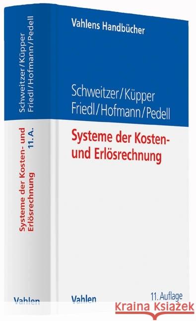 Systeme der Kosten- und Erlösrechnung  9783800650279 Vahlen - książka