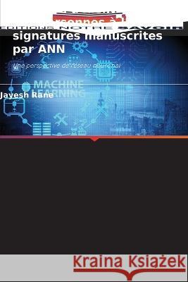 Systeme d'identification des personnes a l'aide de signatures manuscrites par ANN Jayesh Rane   9786205795668 Editions Notre Savoir - książka