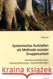 Systemisches Aufstellen als Methode sozialer Gruppenarbeit : Familienaufstellungen, Teamaufstellungen, Zielaufstellungen Luiz, Birgit 9783639117929 VDM Verlag Dr. Müller - książka