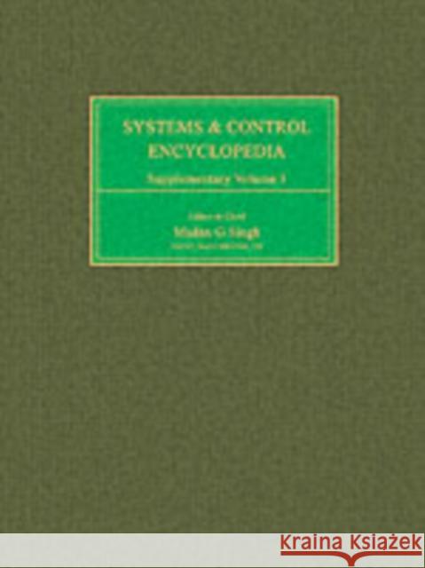 Systems and Control Encyclopedia Supplementary Volume 1  9780080359335 ELSEVIER SCIENCE & TECHNOLOGY - książka