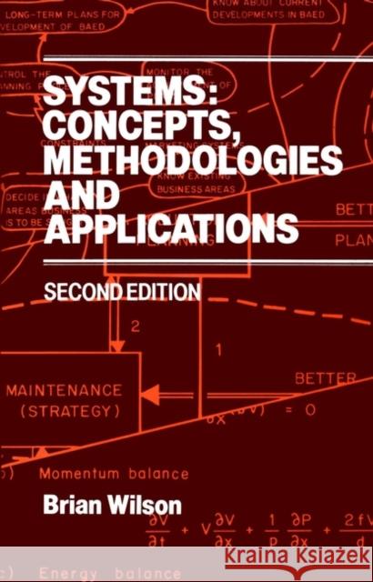 Systems: Concepts, Methodologies, and Applications Wilson, Brian 9780471927167 John Wiley & Sons - książka