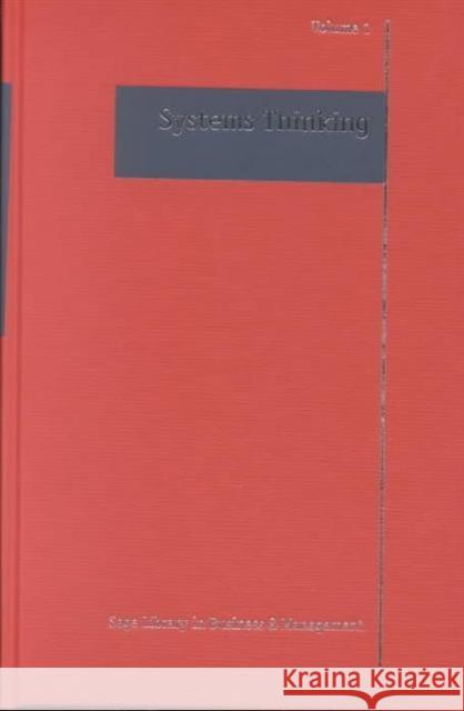 Systems Thinking Gerald Midgley 9780761949596 Sage Publications - książka