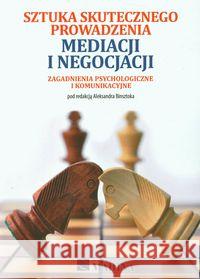 Sztuka skutecznego prowadzenia mediacji i negoc.  9788361872801 Marina - książka