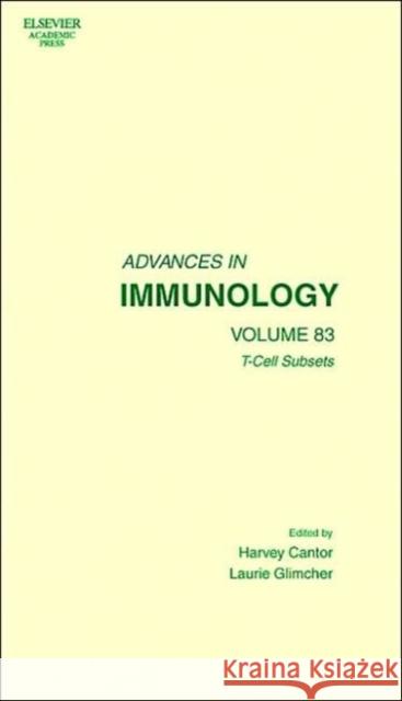 T Cell Subsets: Cellular Selection, Commitment and Identity Volume 83 Alt, Frederick W. 9780120224838 Academic Press - książka