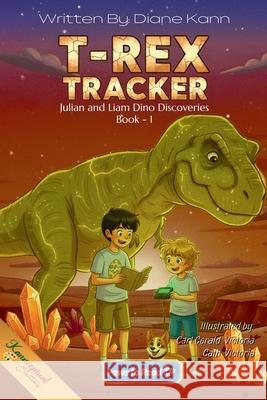 T-Rex Tracker Diane Kann Carl Gerald Victoria Cath Victoria 9781969569609 Bolt and Charlie Books - książka