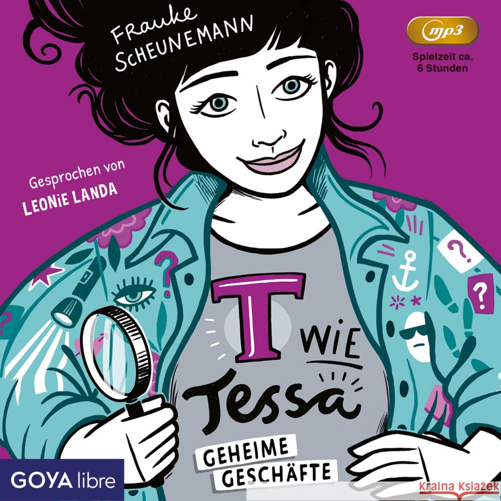 T wie Tessa - Geheime Geschäfte, Audio-CD, MP3 Scheunemann, Frauke 9783833745546 Jumbo Neue Medien - książka