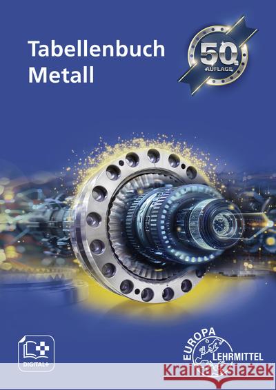 Tabellenbuch Metall mit Formelsammlung Gomeringer, Roland, Ziebart, Jan, Menges, Volker 9783758514715 Europa-Lehrmittel - książka