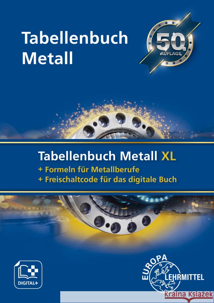 Tabellenbuch Metall XL Gomeringer, Roland, Menges, Volker, Stenzel, Andreas 9783758514289 Europa-Lehrmittel - książka