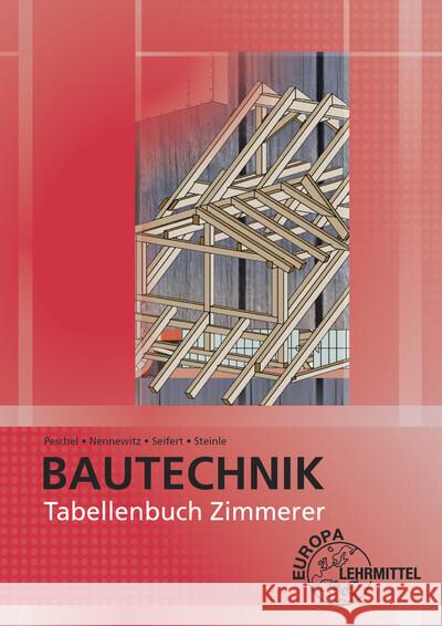Tabellenbuch Zimmerer Jansen, Thomas, Nennewitz, Ingo, Peschel, Peter 9783808549827 Europa-Lehrmittel - książka
