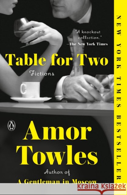 Table for Two Amor Towles 9780593296394 Penguin Random House Usa - książka