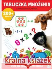 Tabliczka mnożenia z naklejkami i plakatem Opracowanie zbiorowe 9788367058995 MD Creative - książka